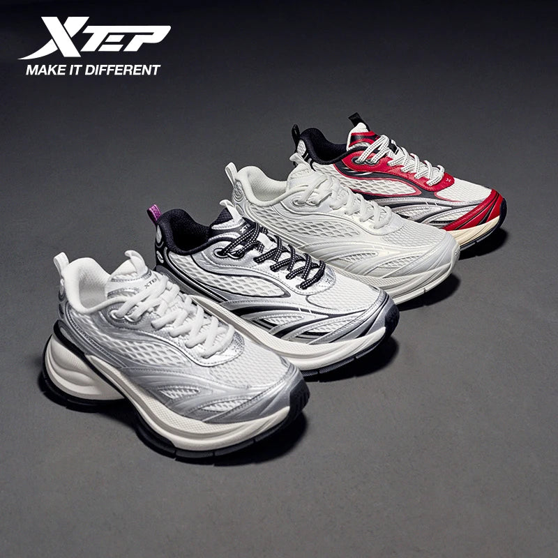 Xtep Basque 3 For Male Sneakers 2026 Spring Comfortable Retro Fashion Luxury Height-Increasing Sports Shoes 874219320001