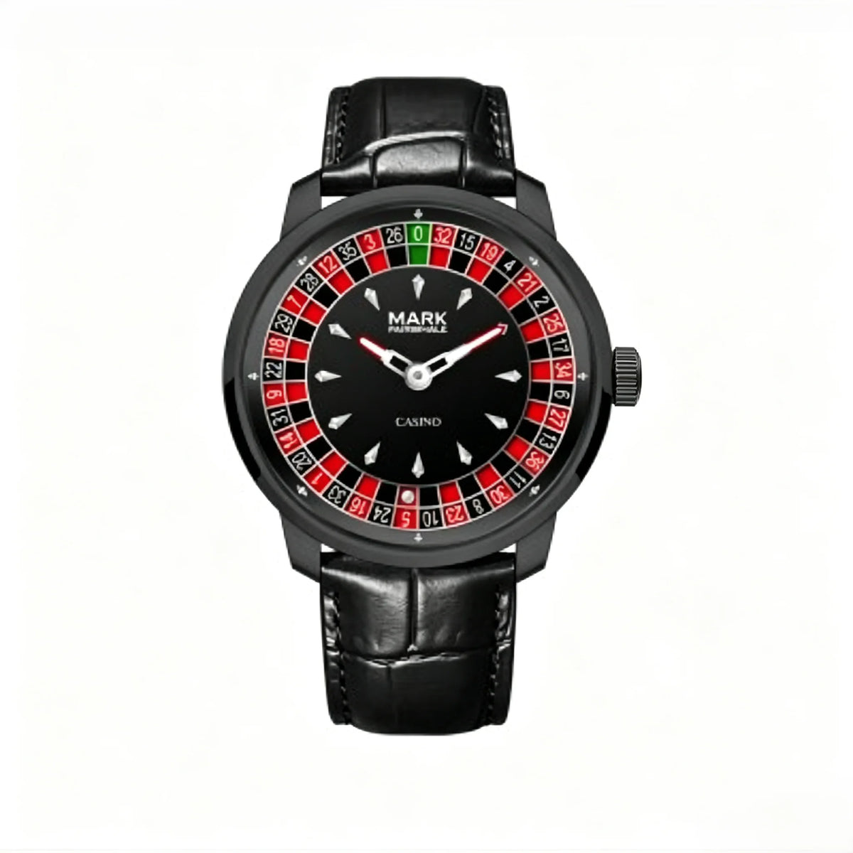 Mark Fairwhale Casual Leather Strap relógios masculino Quartz Fashion WristWatch Waterproof Fashion Watches for man reloj hombre