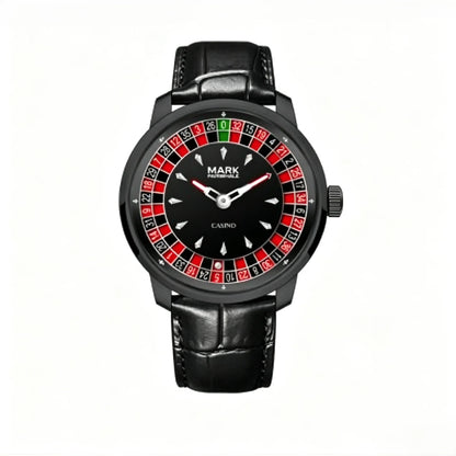 Mark Fairwhale Casual Leather Strap relógios masculino Quartz Fashion WristWatch Waterproof Fashion Watches for man reloj hombre