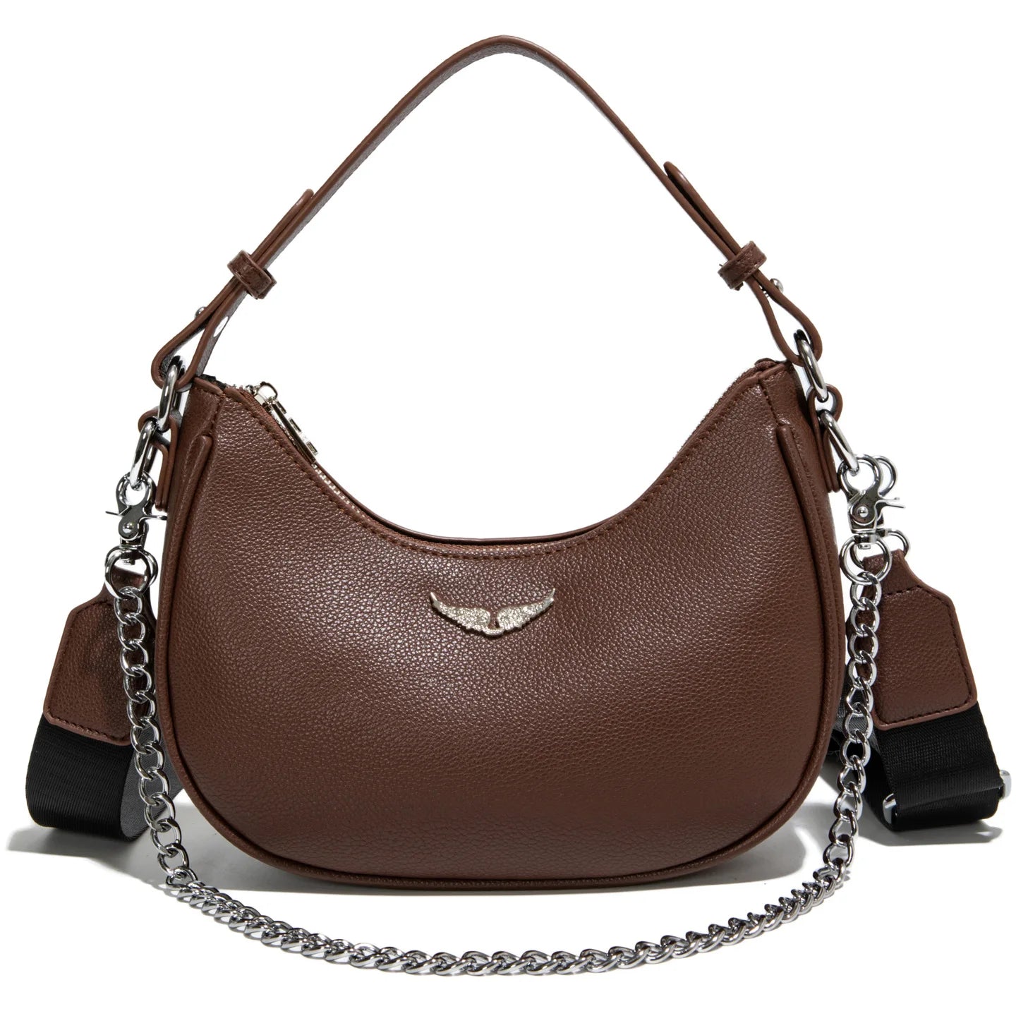 Minimally portable crescent bag for women 2026 new shoulder bag with niche design for commuting crossbody bag