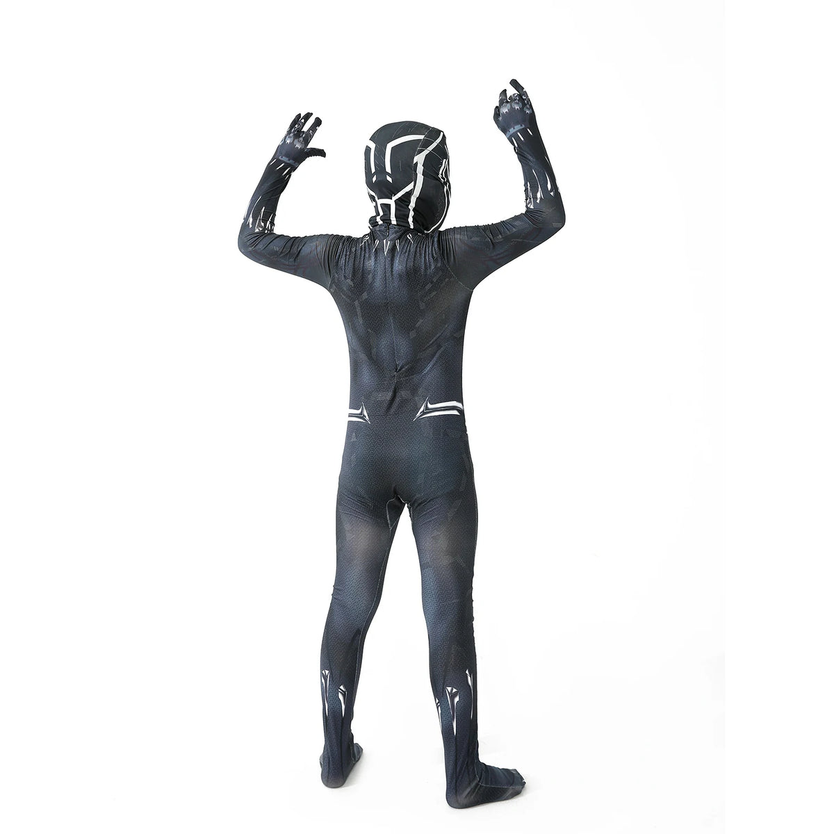 Anime Superhero Black Panther Men Adult Jumpsuits Panther Cosplay Halloween Costume Bodysuits Dress Up New