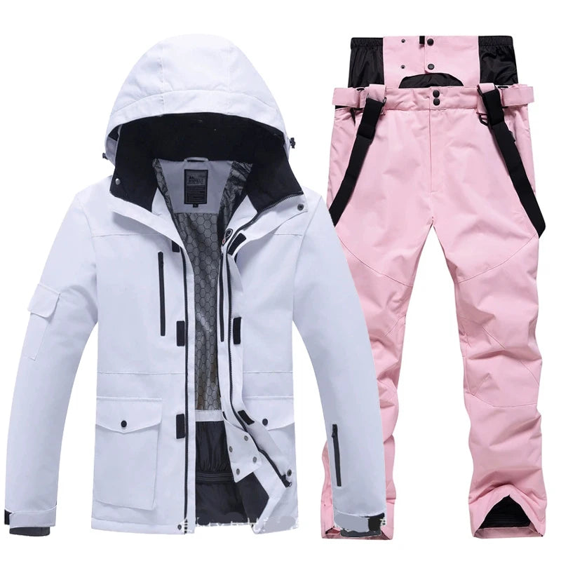 New, Men and Women, Winter Snow Wear, Ski Suit Sets, Snowboarding Suit, Ski Jackets and Pants, Ski Suit Jacket, Snow Clothes