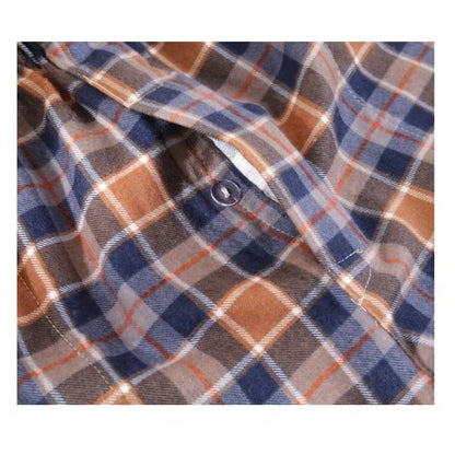 Pajama Pants Men's Flannel Cotton Autumn and Winter Casual Plaid Long Trousers Warm Home wear Pants Men Sleepwear