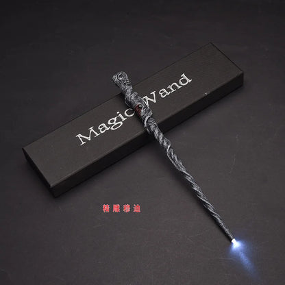 Hot Anime Cosplay Show Glow Harry Wand With Box Children Decoration Toy Accessories For Kids Bacchetta Di Plastic Magic Stick