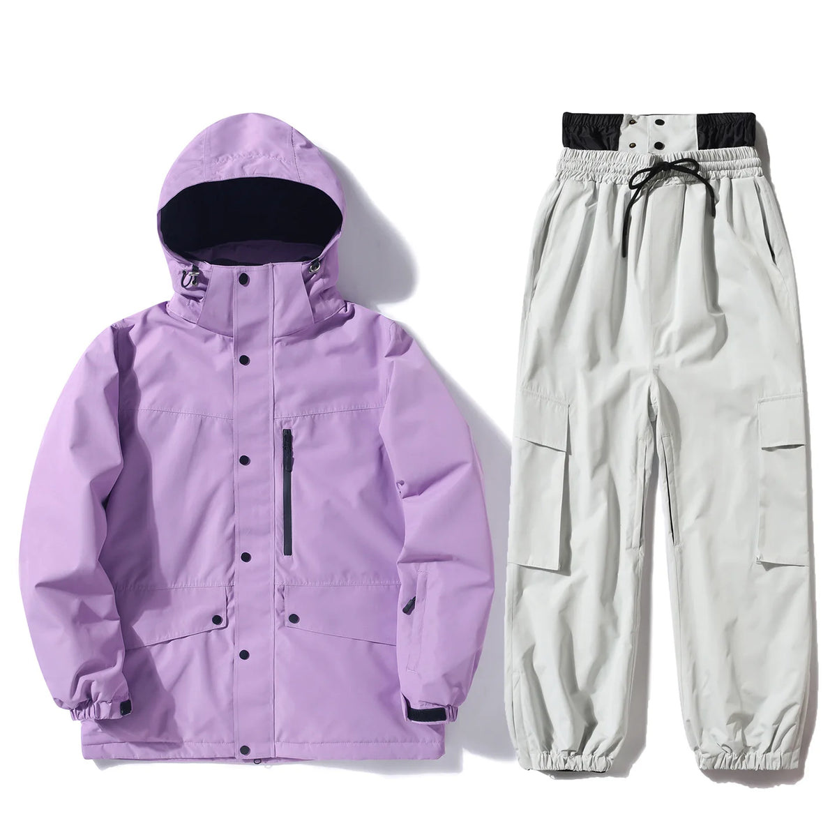 NEW Men Women Snow Clothes Snowboarding Suit Winter Windproof Waterproof Warm Ski Suit Set for Couple Skiing Jacket Pants Set