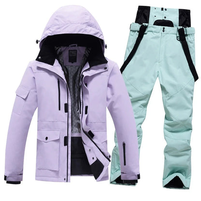 New, Men and Women, Winter Snow Wear, Ski Suit Sets, Snowboarding Suit, Ski Jackets and Pants, Ski Suit Jacket, Snow Clothes