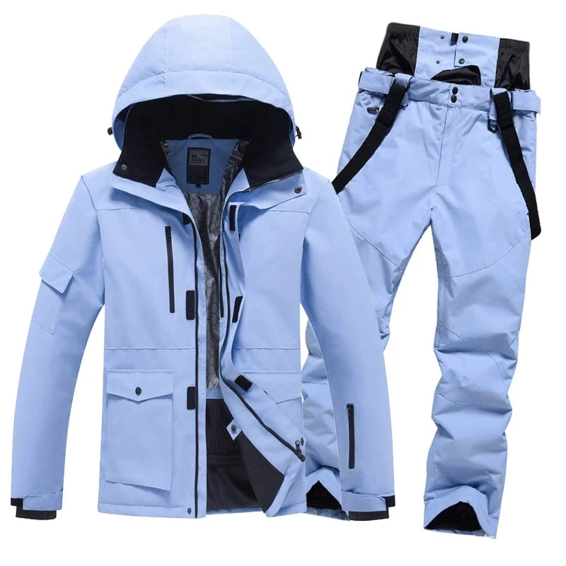 New, Men and Women, Winter Snow Wear, Ski Suit Sets, Snowboarding Suit, Ski Jackets and Pants, Ski Suit Jacket, Snow Clothes