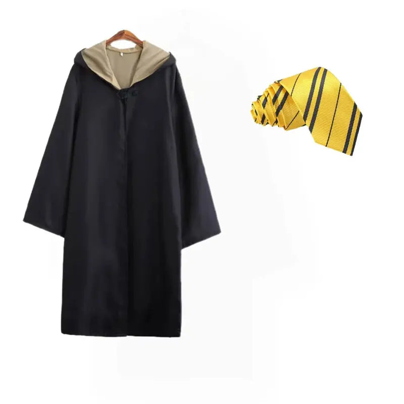 Cosplay Costumes Haloween Christmas Haliday Party Costume Magic Robe Cloak with Tie Kids Adult Uniform Outfit Gift Cosplay
