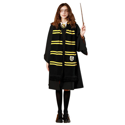 Shawl Gryffindor Slytherin Thickened Warmth Halloween Party Cosplay Scarf Decoration Gift Toy Around Harris Movies