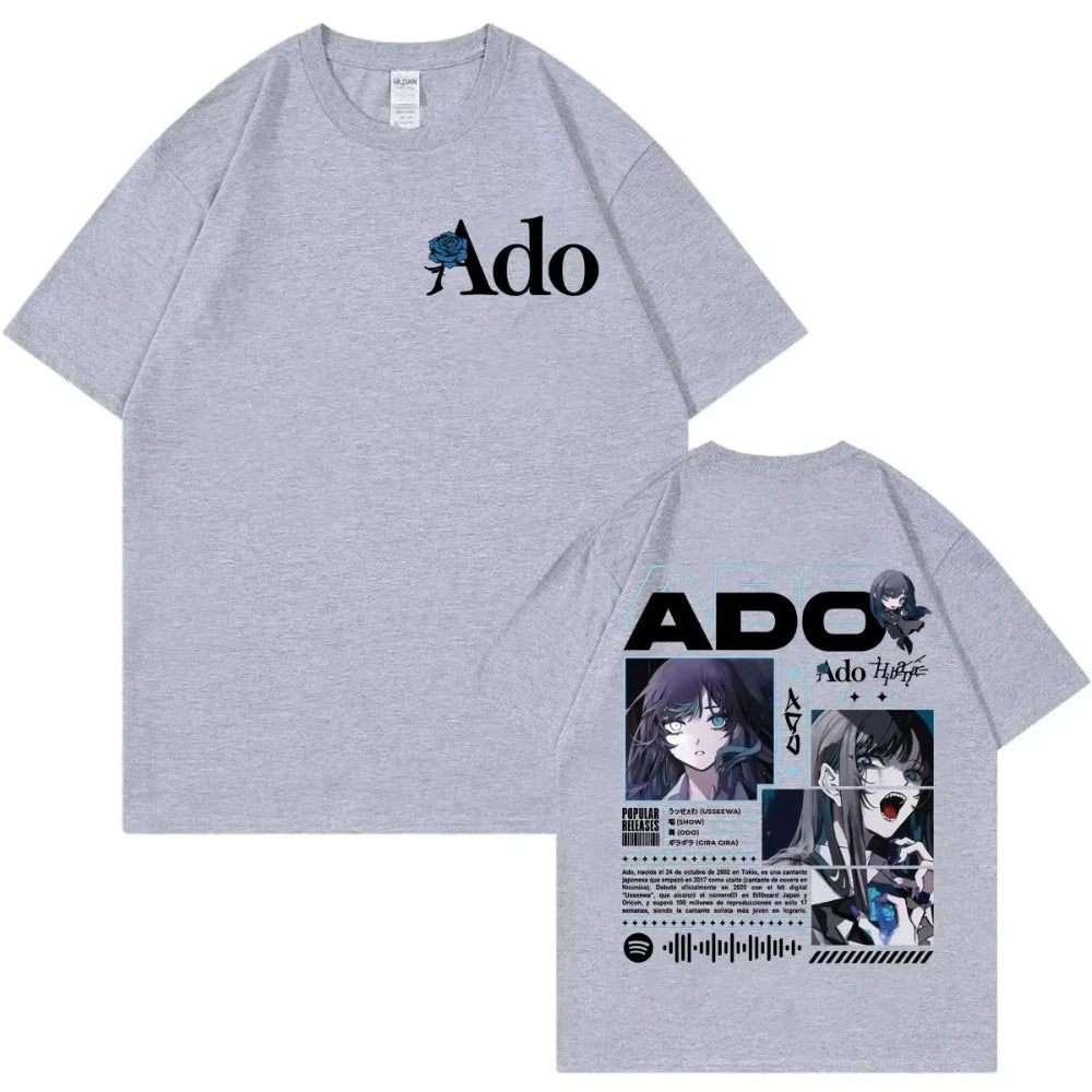 Singer Ado Hibana World Tour 2026 Graphic T-shirts Men Women's