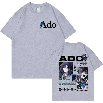 Singer Ado Hibana World Tour 2026 Graphic T-shirts Men Women's