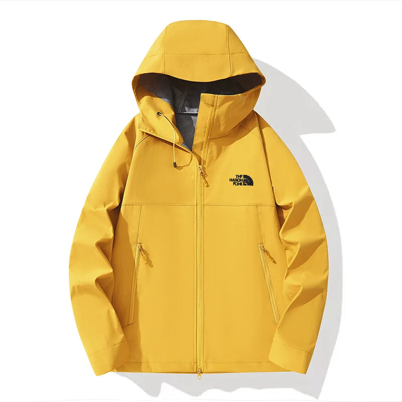 Same Style Couples Hooded Interchange Jacket Waterproof Scratch-Resistant Wear-Resistant Autumn New Winter Outdoor Casual Jacket