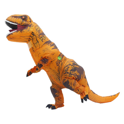 Tyrannosaurus Rex Inflatable Costume Mascot Parade Adult Cosplay Halloween Party Performance Props Activity Set
