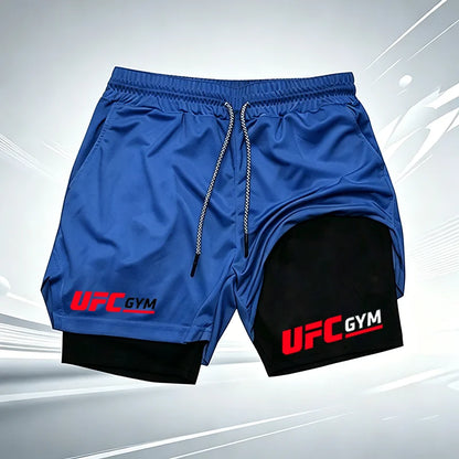 Men's UFC GYM 2-in-1 Compression Shorts
