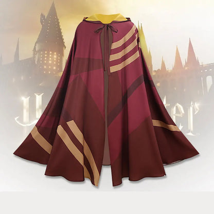 Magic Wizard Cloak Robe Halloween Cosplay Stage Performance Costume