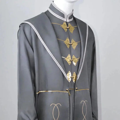 New Magic School Professor Dumbledore Cosplay Costume Adult Unisex Cloak Hat Suit Carnival Costumes Outfit