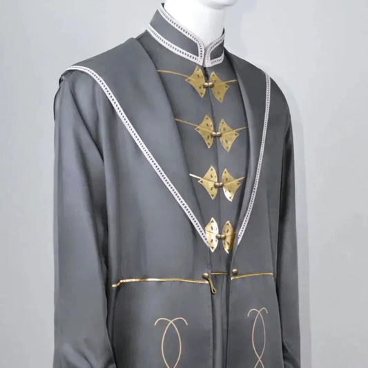 New Magic School Professor Dumbledore Cosplay Costume Adult Unisex Cloak Hat Suit Carnival Costumes Outfit