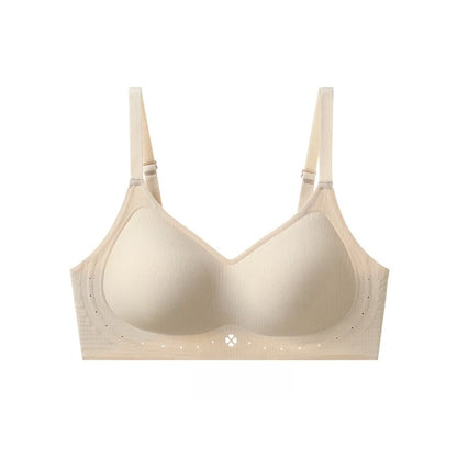 New Seamless Bra for Women Comfortable Jelly Bra Wireless Push-up Breast Collection Bras Sport Everyday Underwear