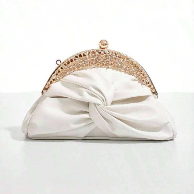 New Clutch Rhinestone Evening Women Bags Chain Slanting Bag