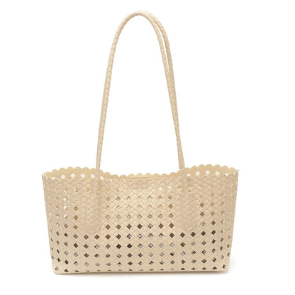 Fashion woman shoulder bags for women 2026 brand luxury designer bag female totes purses ladies woven shoulder handbag summer