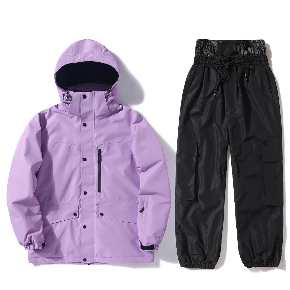 NEW Men Women Snow Clothes Snowboarding Suit Winter Windproof Waterproof Warm Ski Suit Set for Couple Skiing Jacket Pants Set