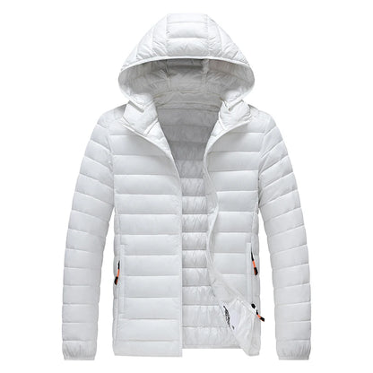 8XL Men New Autumn Winter Warm Waterproof Parkas Jacket Coat Mens Hooded Casual Outwear Detachable Hat Outfits Parkas Coat Male