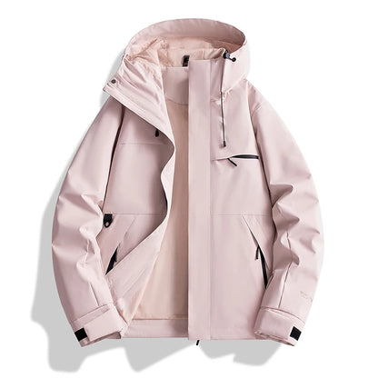 Spring Fall Waterproof Hiking Jacket Women Hooded Hunting Running Trekking Fishing Jackets Outdoor Ride Climbing Windbreaker