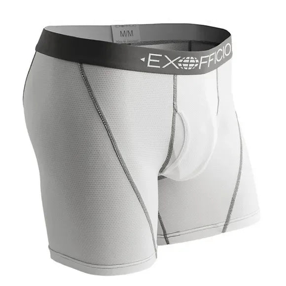 Exofficio Men Boxer Brief Underwear Sports Mesh 6" Men Boxer Briefs Boxer Shorts Sexy Homme Quick Dry Light Breathable USA Size
