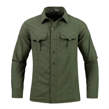 2025 spring summer New Men Lightweight Quick-Drying long sleeved shirts outdoor new men  Breathable Sport Sunscreen Hiking Shirt