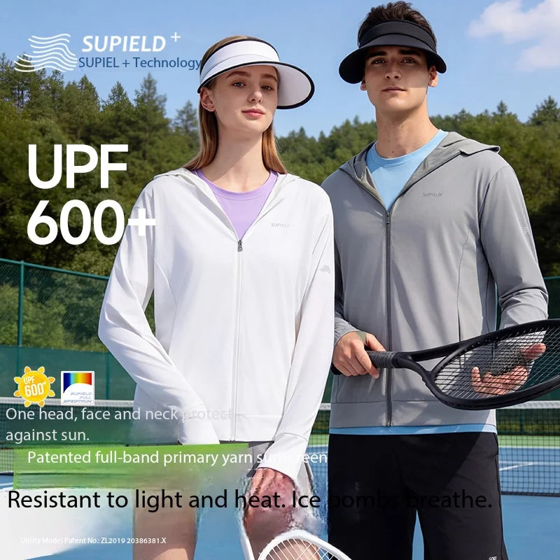 Supield Eye-Protection Sun Protection Mask for Women, Full-Band UV Protection, 7A Antibacterial, 3D Sunshade Face Cover