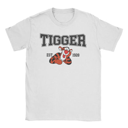 Winnie the Pooh tigger Tee Shirt for Men Women Gift T Shirts  Cotton Clothes