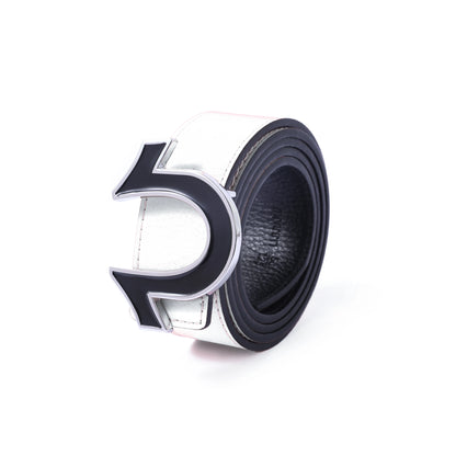 3.8cm new style men's light luxury belt, trendy jeans, trousers, casual pants, versatile pants belt 7 colors