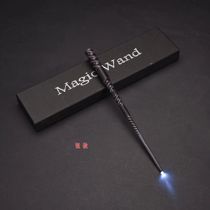 Hot Anime Cosplay Show Glow Harry Wand With Box Children Decoration Toy Accessories For Kids Bacchetta Di Plastic Magic Stick