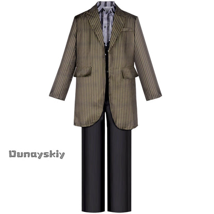 Cosplay Godfather Sirius Black Costume DIY Suit Wizard Dress Padfoot Magic Role Play Outfits Halloween Disguise Ornament