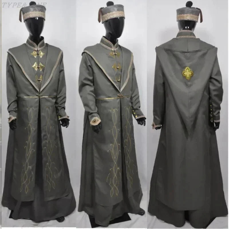 ✪2026✪ Harries Dreamer Dumbledore Cos Costume Albus Potters Cosplay Costume Anime Clothing Principal Wizardry Complete Party Su❤