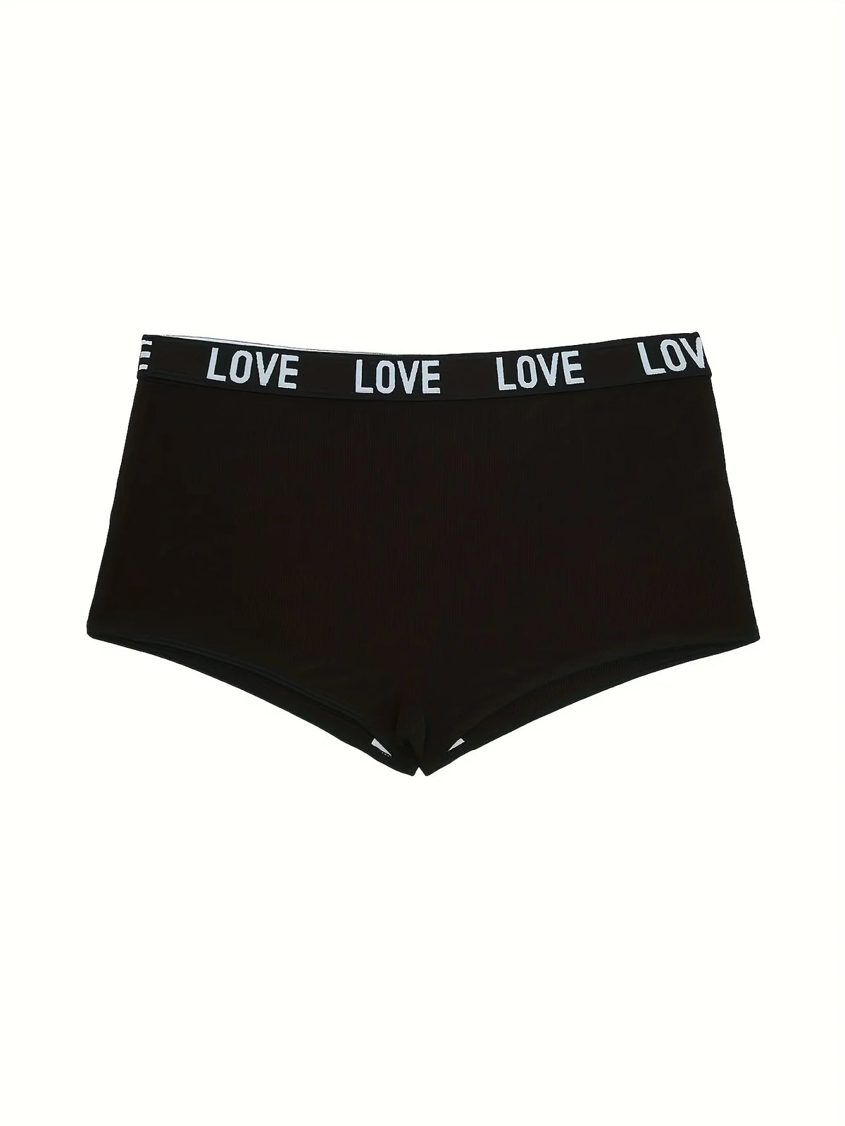 Random 7 pairs of mixed-color lettered waistband women's briefs are comfortable, casual, energetic, sporty and luxurious
