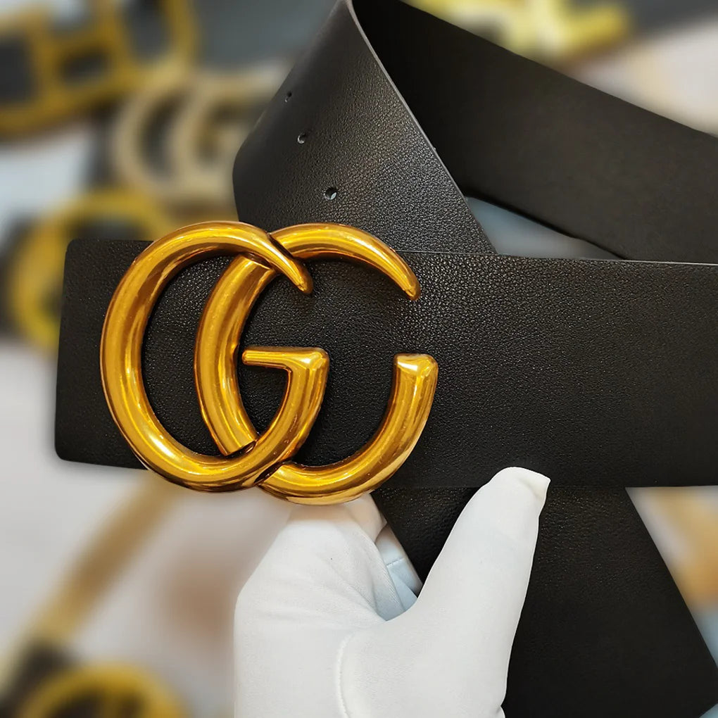 Women's Genuine Leather Belt, 26SS Italian High-end Women's Belt, with Large Logo, Fashionable and Versatile Ultra-wide Belt, 7 Cm Trendy Personalized Design,