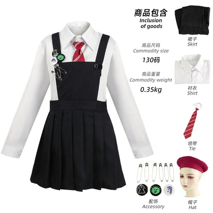 Movie Matilda Cosplay Costume School Uniform Coat Skirt Tie Roald Dahls Matilda the Musical Costume Suit  Women