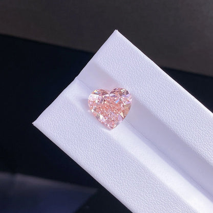 With IGI certificates Pink lab grown diamonds CVD HPHT Fancy Color Lab Created Diamond Wholesale
