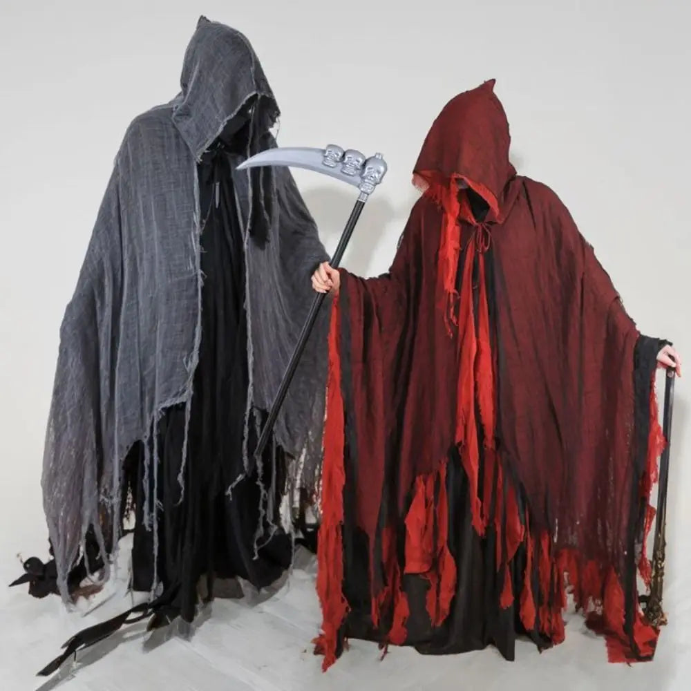 Polyester Halloween Ghost Cloaks Wizard Clothing Props Dementors Cosplay Costume Costumes Outfit Photo Pros