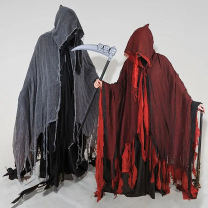 Polyester Halloween Ghost Cloaks Wizard Clothing Props Dementors Cosplay Costume Costumes Outfit Photo Pros