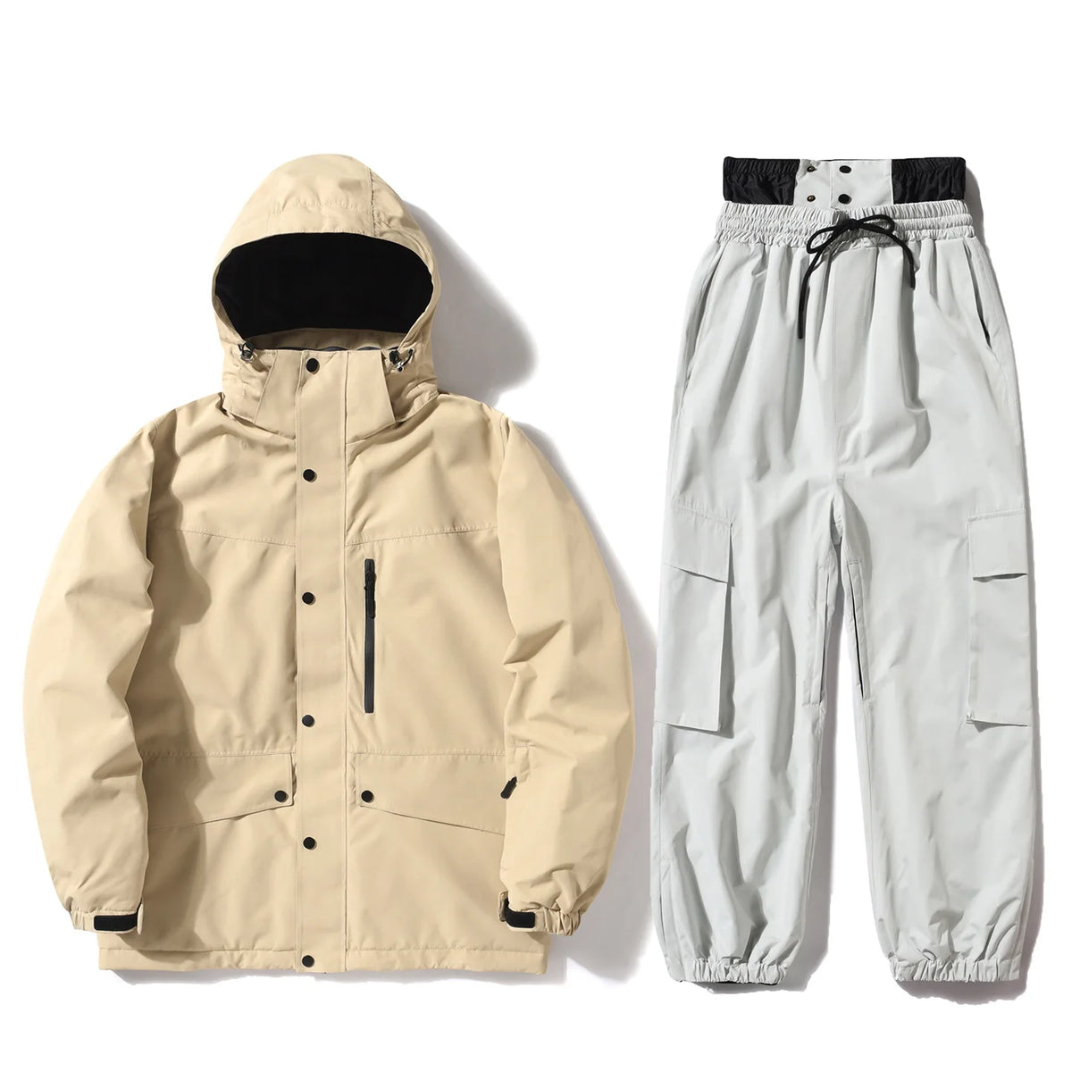 NEW Men Women Snow Clothes Snowboarding Suit Winter Windproof Waterproof Warm Ski Suit Set for Couple Skiing Jacket Pants Set