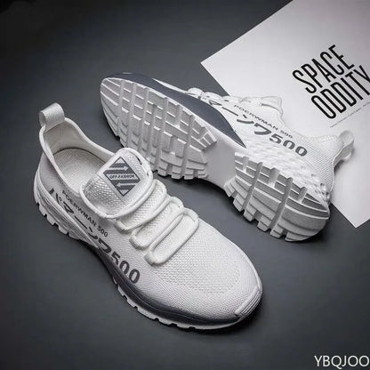 Large Size Spring and Autumn Fashion New Thick Sole Height Increasing Casual Men's Shoes Niche Trend Flat Sports Men's Shoes