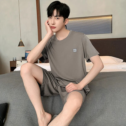 Summer New Men's Pajamas