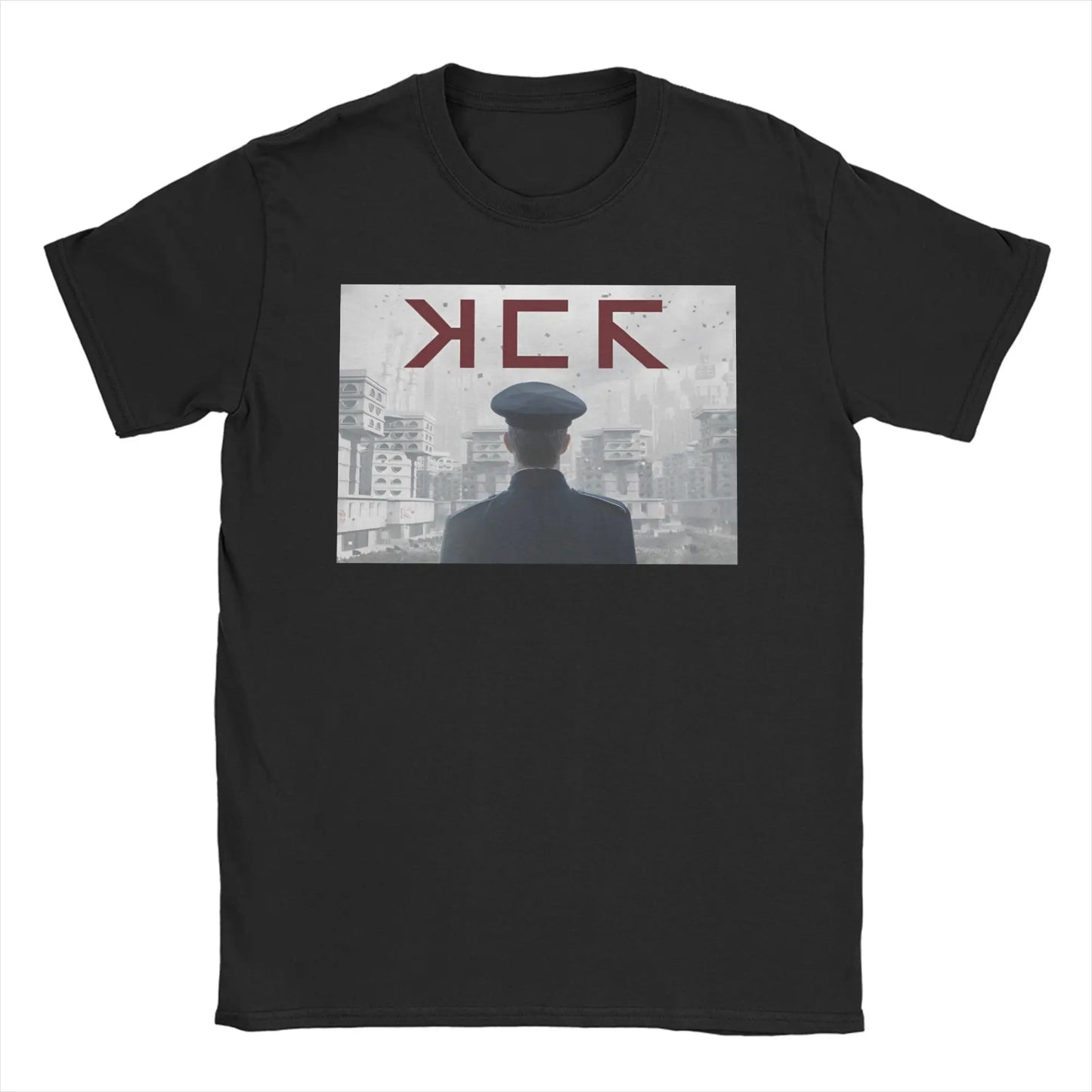 Short Sleeved Round Neck Y2k Tshirt Men Clothing New in Top & Tees Mens T-Shirt Cat Parade Band Punk My Chemical Romance