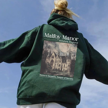 Dramione Hoodie Manacled Fanfiction Fanfic Reading Sweatshirt Dracotok Dark Academia Clothing Wizard School Shirts Trendy Hoodie