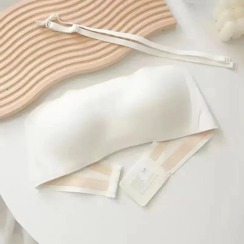 Sexy Seamless Tube Top Bra Invisible strapless Bras Women Underwear thin Non slip Push up Bralette Wireless Female Lingerie