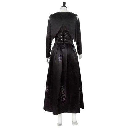 Bellatrix Anime Lestrange Cosplay Costume Halloween Carnival Party Disguise Roleplay Suit Female Women Adult Performance Wear