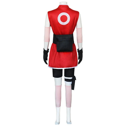 Anime Chuno Sakura cosplay dress neutral ninja cartoon