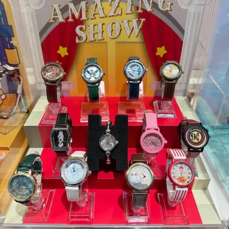 Original In-Stock Harry Potte Series Watch Blind Box Quartz Wristwatch Anime Peripheral Trendy Watch Creative Collectible Gift